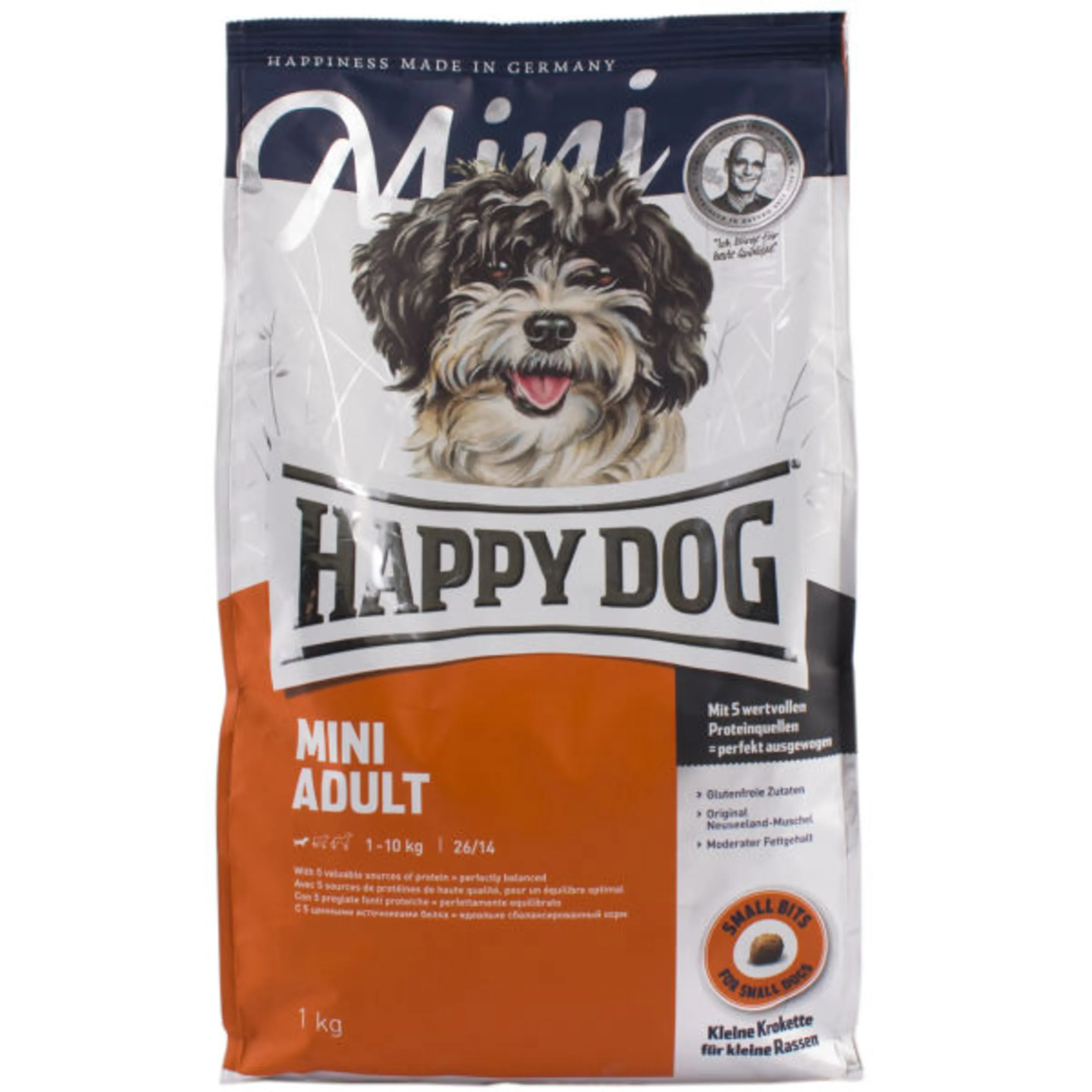 غذای خشک سگ هپی داگ mini adult غذای خشک سگ هپی داگ mini adult